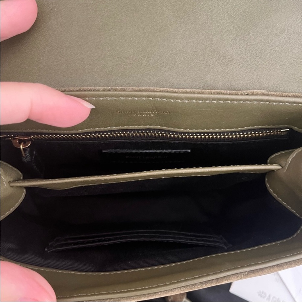 Saint Laurent Suede Toy Lou Lou Bag - Picture 17 of 17